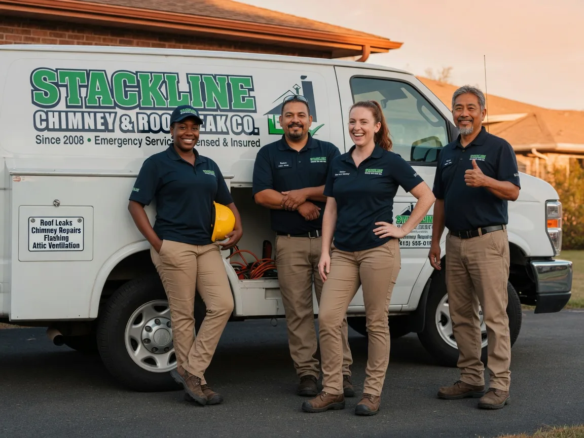 Chimney flashing repair company in Mitchellville, IA